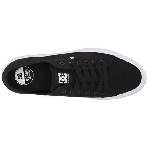 DC Shoes Men's Manual Low Top Vegan Friendly Casual Skate Shoe