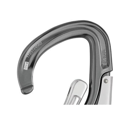 Petzl, Connector Eashook Open, Connector with gated Connection Point for Double Lanyard and Work Positioning Lanyard