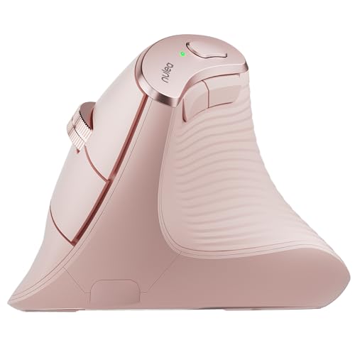 Nulea M510 Vertical Mouse Wireless, Ergonomic Mouse for Comfy Tracking, 3 Adjustable DPI (800-1200-1600), 2.4G Wireless Ve...