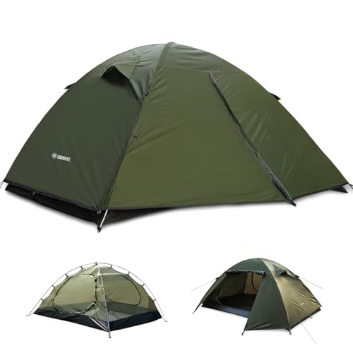 Backpacking Tent for Camping 2/3/4 Person Hiking Ultralight Tent for Waterproof Windproof Outdoor Tents Easy Setup Two Doo...