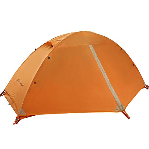 Clostnature Ultralight One Person Backpacking Tent - Hiking Tent for Solo, Single Person with Tri-Beam Aluminium Stakes
