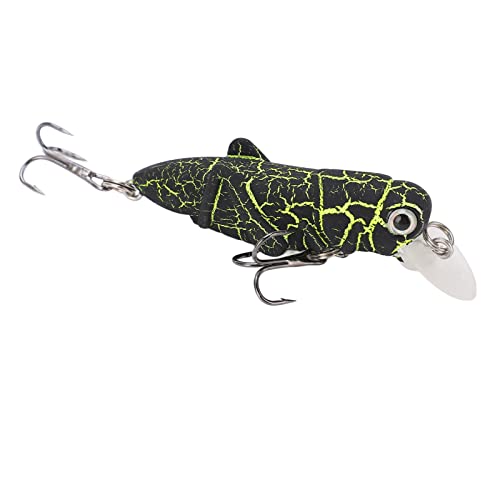 Grasshopper Minnow Hard Baits Lifelike Fishing Lure Set for Anglers Colorful Simulation Bait Fishing Adventures