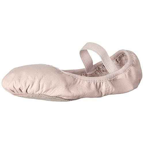Bloch Women's Dance Belle Full-Sole Leather Ballet Shoe/Slipper, Theatrical Pink, 4.5 C US