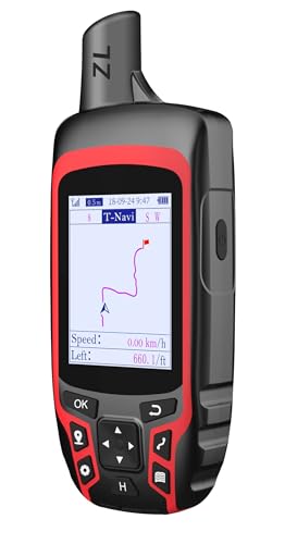 A6 Handheld GPS for Hiking, Multi-GNSS Support, Lightweight Rugged GPS Navigator,Waterproof GPS Handheld for Camping and B...