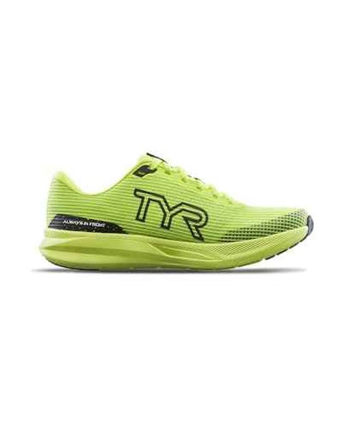 TYR SR-1 Tempo Running Athletic Shoes, Attak Yellow, 11.5