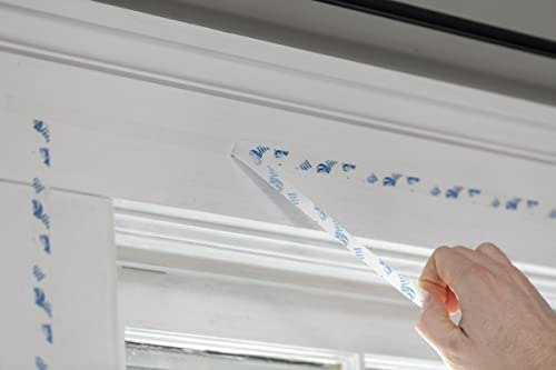 Duck Brand Window Insulation Kit - Winter Seal Kit Fits up to 10 Windows - Rolled Shrink Film Cuts to Size for Easy Indoor...