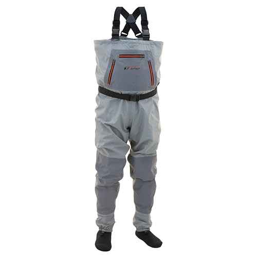 FROGG TOGGS Hellbender Breathable Waterproof Stockingfoot Fishing Chest Wader for Fishing