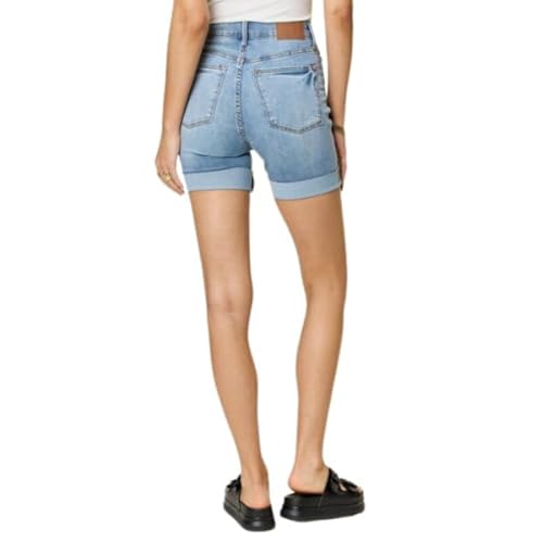 Judy Blue Cuffed Tummy Control Denim Shorts