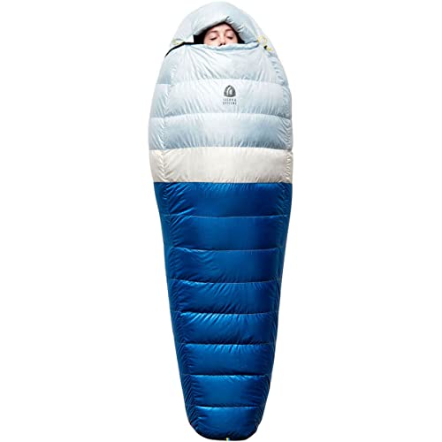 Sierra Designs Women's Get Down 20 Degree Regular Sleeping Bag - 550 Fill Power DriDown (PFC Free), Mummy Style Camping & ...