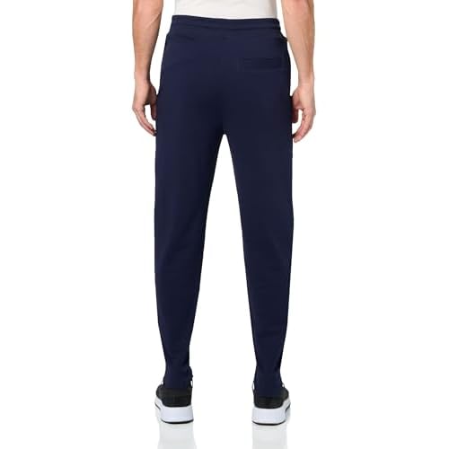HUGO Mens Regular Fit Square Logo Jersey Drawstring Joggers