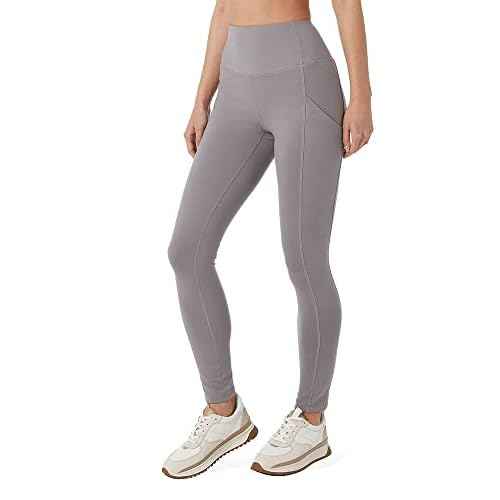 32 Degrees Women¡¯s High Waist Yoga Pants with Pockets | Workout Athletic Leggings