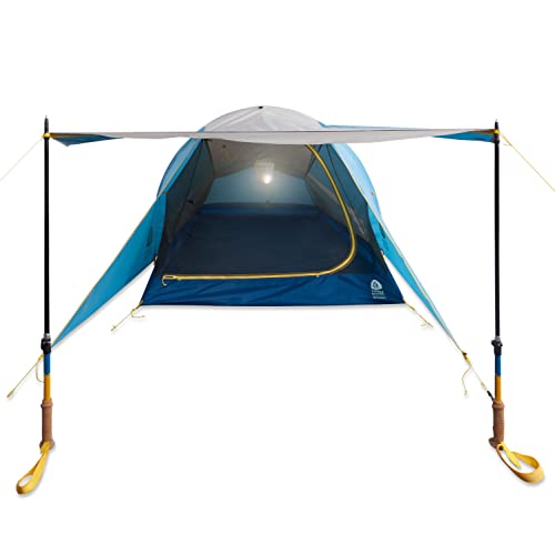 Sierra Designs Clip Flashlight 2 – Lightweight, Backpacking and Camping Tent – Large Vestibule Style Awning - Included Bur...