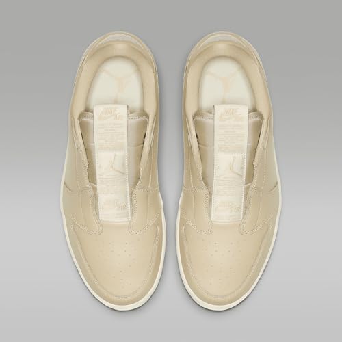 Air Jordan 1 Retro Low Slip Women's Shoes (AV3918-200, Desert Ore/Light Cream) Size 10.5