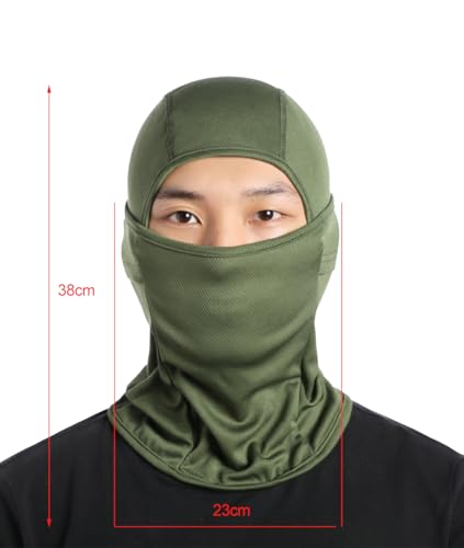 Face Mask for Men and Women, Full Head Wrap Tactical Hood for Cycling