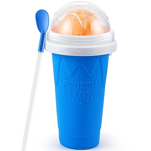 tgosomt Slushie Cup, Cool Stuff Slushy Maker Cups, Cool Funny Gadgets Things, White Elephant Gifts Stocking Stuffers Party...