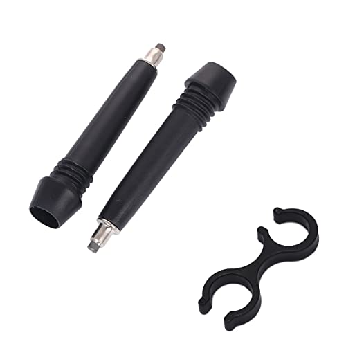 Trekking Pole Tips Set - Walking Sticks Replacement Tip Protectors - Snow & Mud Baskets