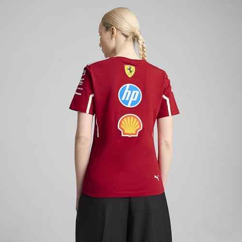 PUMA Scuderia Ferrari F1 2025 Women's Team Tshirt - Red
