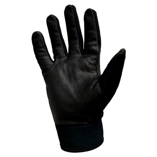 Glacier Glove Unisex Guide Water-Resistant Lightweight Breathable Flexible Adjustable Durable Genuine Leather Palm Hunting...