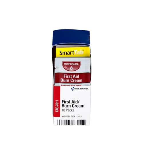First Aid Only FAE-7011 SmartCompliance Refill Burn Cream Packets, 10 Count- Pack of 2