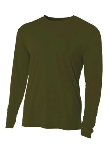 Hardcore Men's Long Sleeve Loose Fit Rash Guard Surf Shirt Water Sports Swimwear
