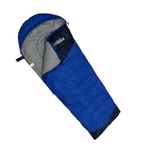 SmartstickX Camping Sleeping Bag, Lightweight Single Person 3 Season Warm and Cold Weather - Summer, Spring, Fall Waterpro...