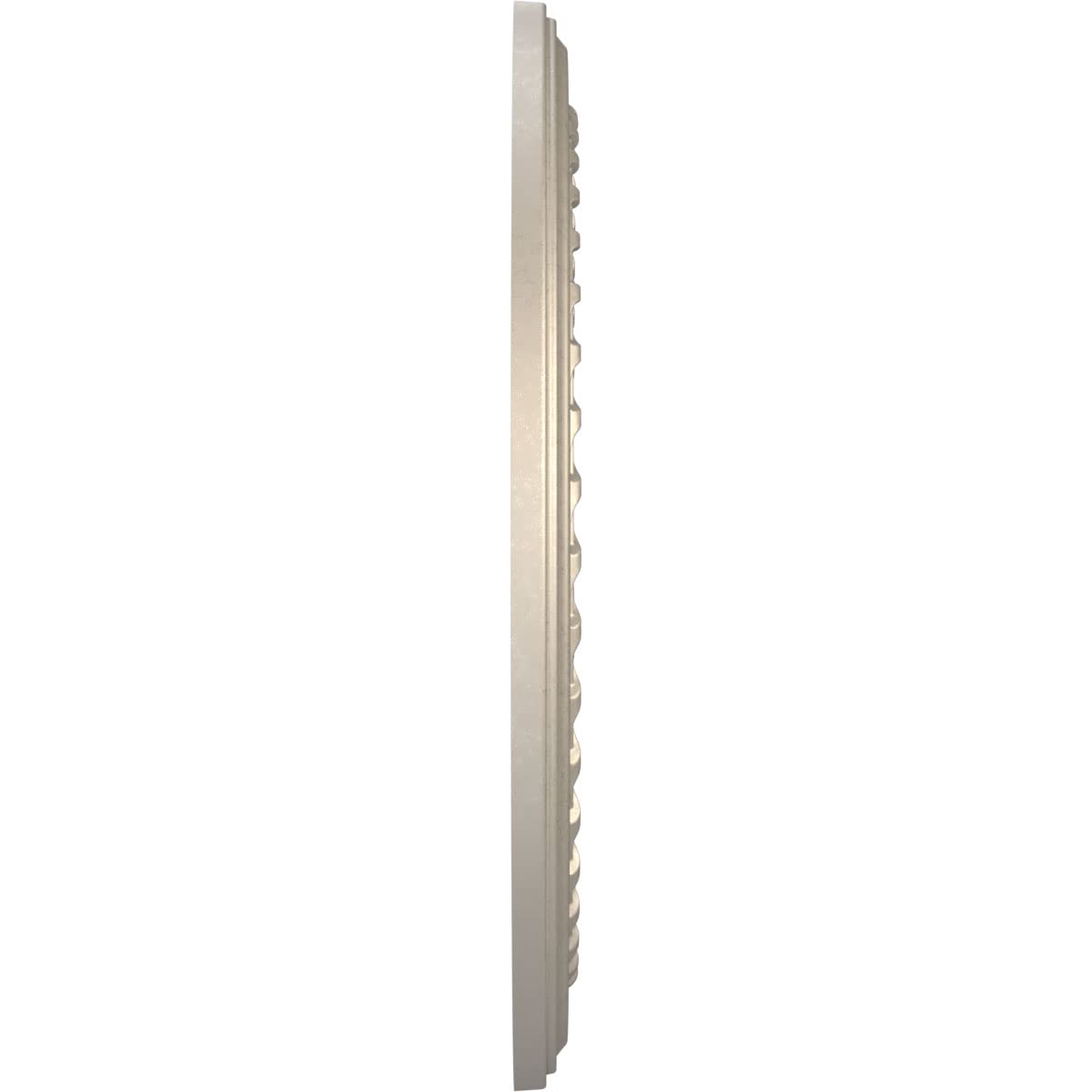 Ekena Millwork Cmp13Cocsv Cole Thermoformed Pvc Ceiling Medallion (Fits Canopies Up To 4 1/4), 13Od X 3 1/2Id X 3/4P, Metallic S