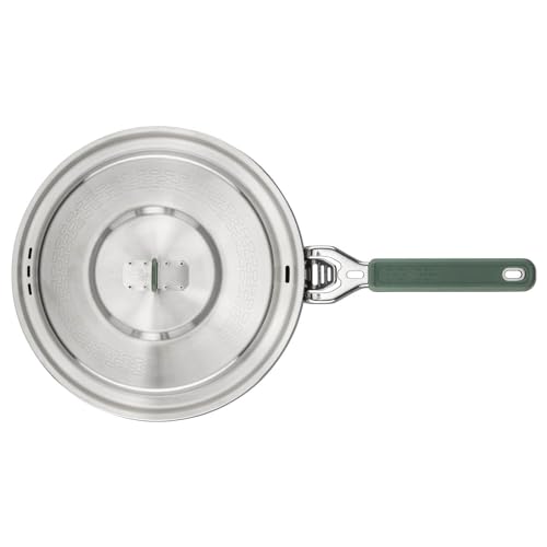 Gerber Gear ComplEAT Saute Pan - Portable Outdoor Saute Pan with Stainless Steel Construction - Premium Camp Cookware - Fe...