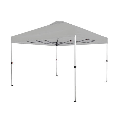 Garden Winds Custom Fit Replacement Canopy Top Cover Compatible with The Crown Shades Brand and Everbilt Brand RM100B, CS-CST1010 10' X 10' Pop Up - Performance RIPLOCK 350 Fabric - Slate Gray
