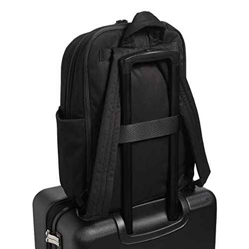 Vera Bradley Women's Cotton Utility Large Backpack, Black, One Size