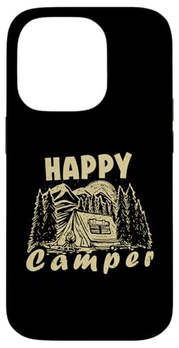 Happy Camper Outdoor Hiking and Camping Lifestyle Adventure Case for iPhone 14 Pro