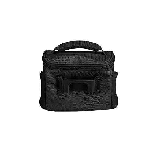 Topeak Compact Handlebar Bag & Pack with Fixer 8 ? 2L Convertible Bike Handlebar Bag & Waist Pack with Rain Cover, QuickClick Mount, Divided Pockets & 1800D Nylon Construction ? Fits 25.4?31.8 mm Bars
