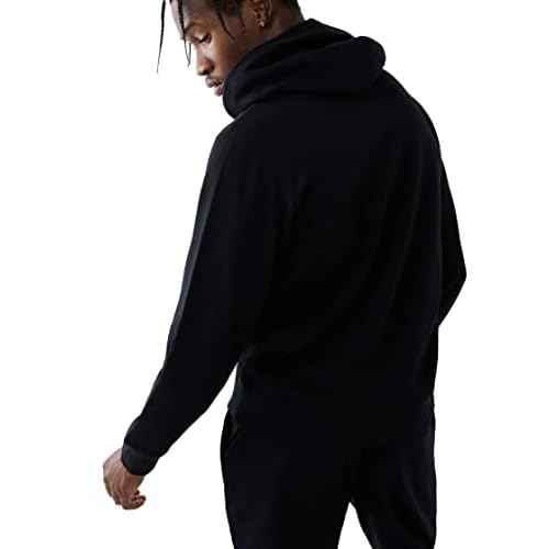 True Religion Men's Metallic Buddha Fleece Hoodie