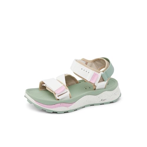 REEF Cross Shore Womens Casual Sport Sandal, Adjustable Straps, Supportive Footbed, No Slip Traction