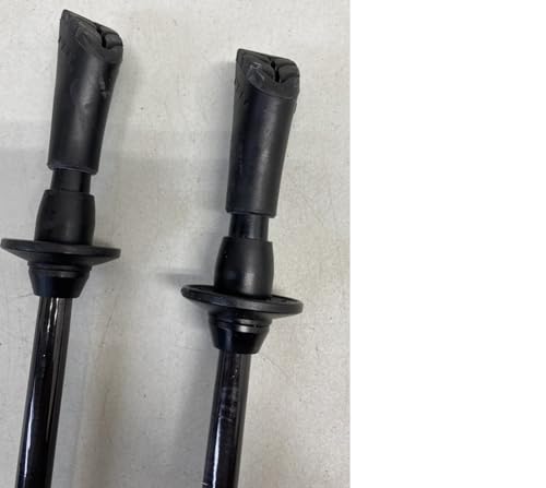 LEKI Nordic Walking Ultra Carbon Alpine Trekking Poles 115cm/46in Orange