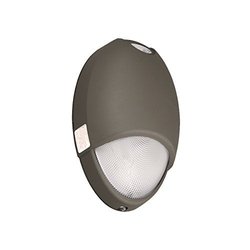 Hubbell Lighting CUWZ-PC Exterior Emergency Lighting with Battery Backup and Photocell, Commercial Grade LED Outdoor Emerg...