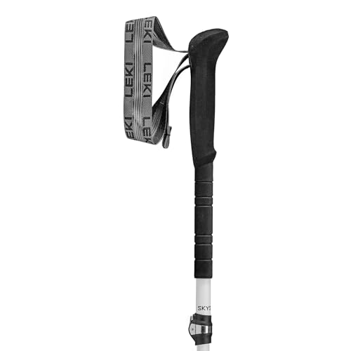 LEKI Skysolo FX.One Carbon Trekking Poles - Foldable Ultralight Walking Poles for Thru-Hiking, Fast-Packing, & Mountaineering