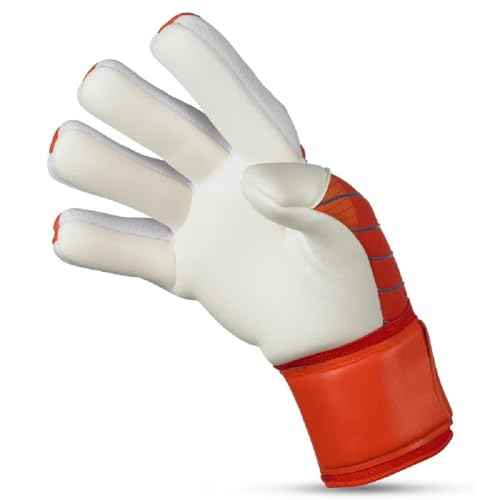 SELECT 77 Super Grip Goalkeeper Gloves, Orange/White V24, Size 10