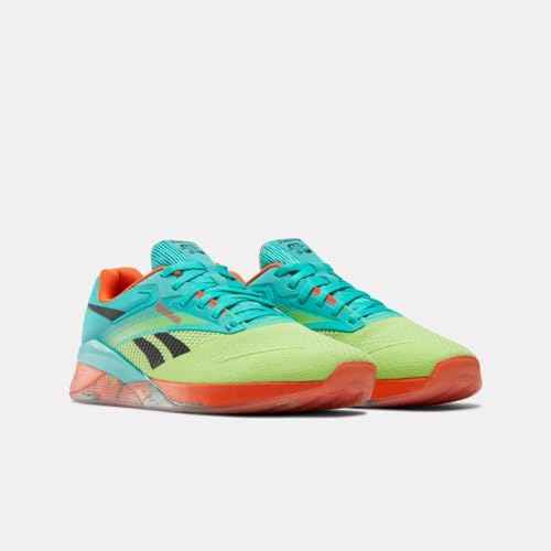 Reebok Unisex Nano X4 Unleashed Green/Acid Yellow/Black 11.5 Medium