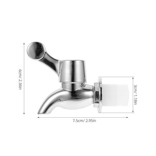 Hemobllo Stainless Steel Spigot for Drink Dispenser, Replacement Metal Spigot for Beverage Faucet, Water Dispenser Faucet,...