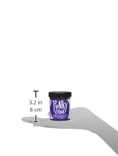Jerome Russell Punky Colour Semi-Permanent Conditioning Hair Color, Plum 3.5 oz (Pack of 3)