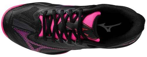 Mizuno Wave Exceed Light 2 AC Women's Tennis Shoe | All Court Shoe | Black-Pink Tetra | US 6.5