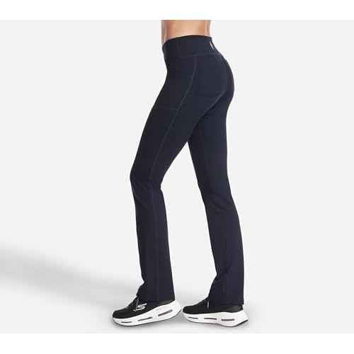 Skechers Women's Go Walk OG Mid Rise Pants, Black, Large