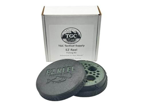 EZ Reel Fishing Kit EZ Reel Fishing Kit – Pocket Size Handline Fishing Reel | Ultimate Compact Rodless Reel Fishing Kit fo...