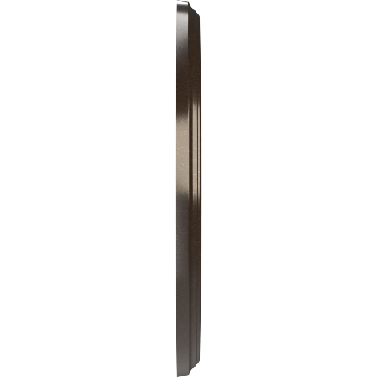 Ekena Millwork Cmp13Beeru Berkshire Thermoformed Pvc Ceiling Medallion (Fits Canopies Up To 5 3/4), 13Od X 3 1/2Id X 3/4P, Unive