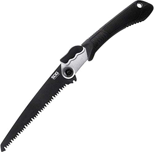 SOG FastHawk- Lighter, Faster, Agile Throwing Hatchet, Versatile Survival Tactical Axe & Folding Saw - Wood Saw, Hand Saw,...