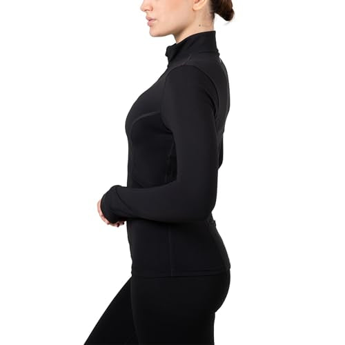 YITTY Active Women's Ultraluxe Full Zip Jacket, Athleisure, 4-Way-Stretch, Thumbholes