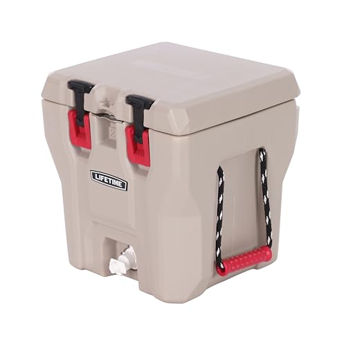 Lifetime 28 Quart Hard Cooler, High Performance Ice Chest, Made in USA