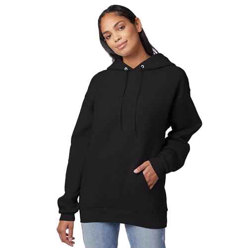 Hanes EcoSmart Hoodie, Midweight Fleece, Pullover Hooded Sweatshirt for Men