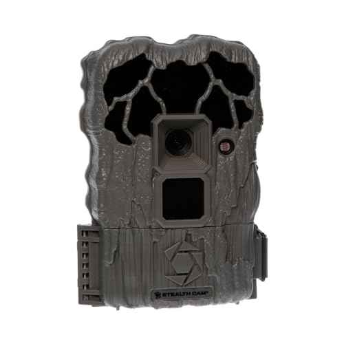 Stealth Cam QS20 20MP Photo & 720P Video at 30FPS 0.8 Sec Trigger Speed 80Ft Detection & IR Range Compact Hunting Trail Camera, 32GB SD Card Supported