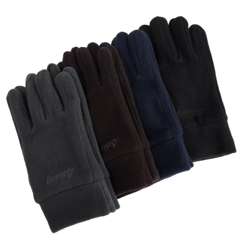 Winter Thicken Fleece Gloves for Men Women Warm Touchscreen Glove Windproof Mittens